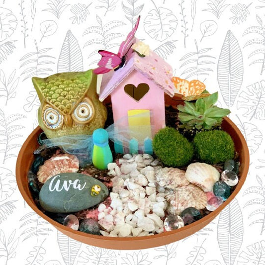 Birthday Idea, Birthday Present, Gift Idea,  Fairy Garden Kit, Party Activity,  Birthday Activity, Fairy,Party Idea, Kids Activity,