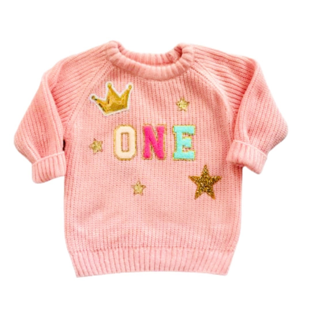 Birthday Girl Sweater-ONE