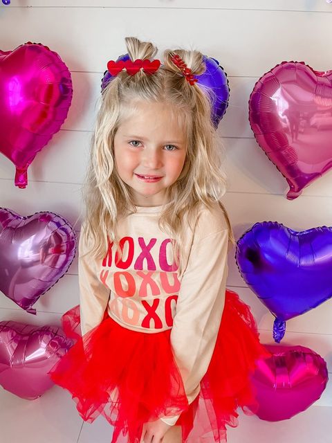 Paint Your Own Valentine Sweatshirt-White