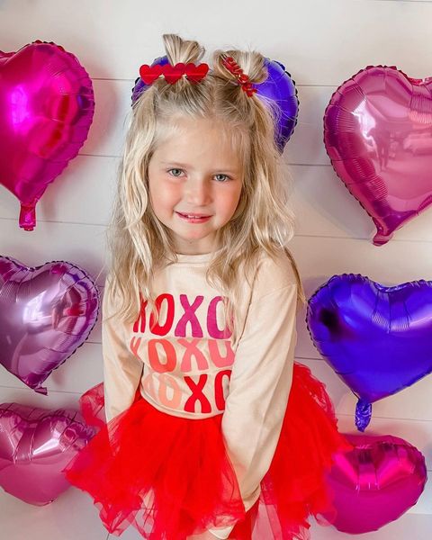 Paint Your Own Valentine Sweatshirt-White