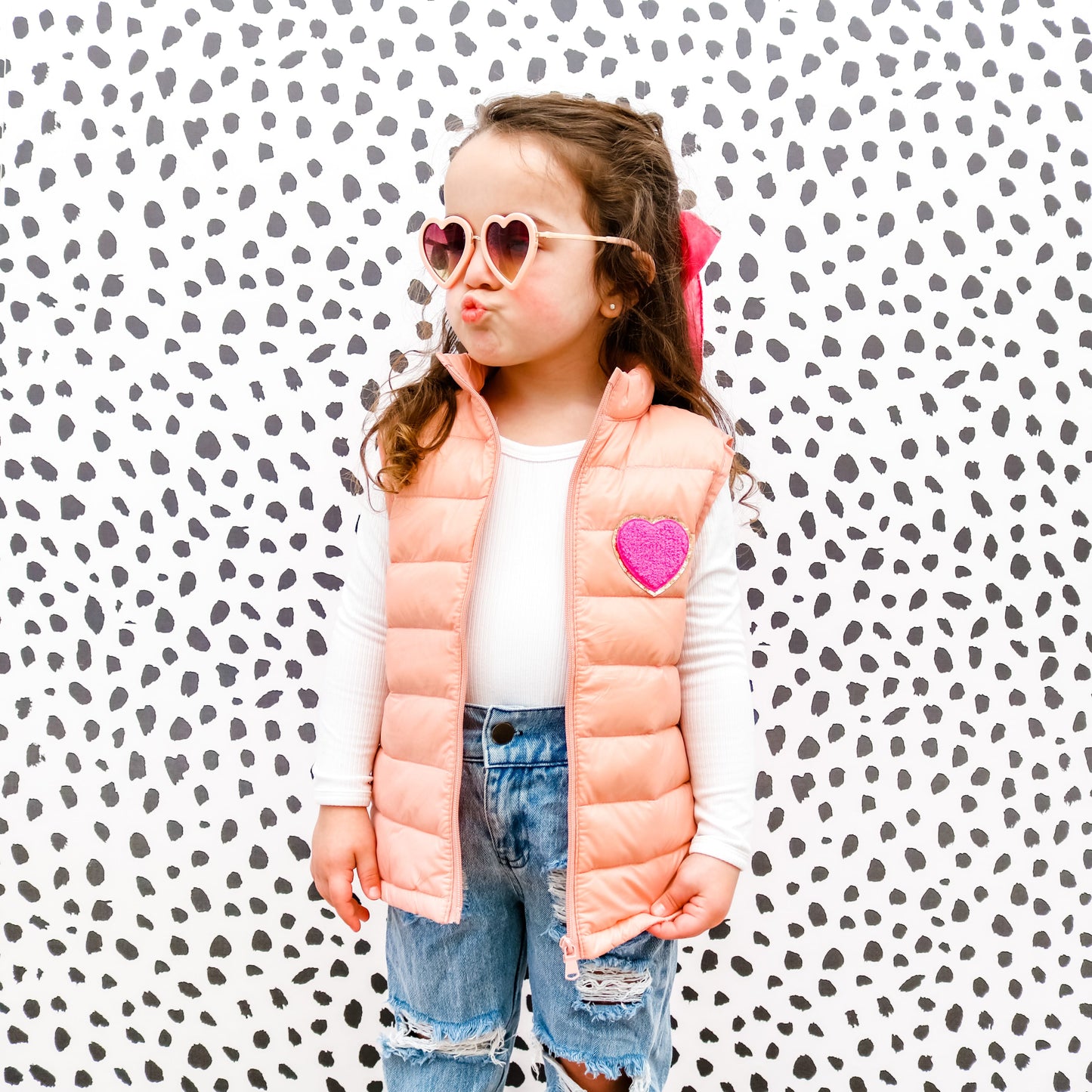 Girls Letter Jacket,Name Jacket, Custom Jacket, Personalized Puffer Vest, Custom Jacket, Girls Jacket, Puff Vest, Patch Jacket, Pink Jacket Active
