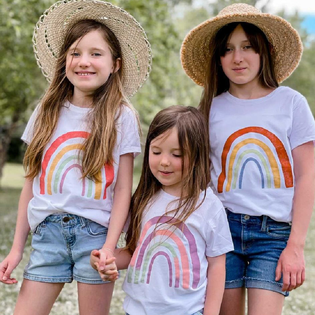 Paint Your Own "Rainbow Tee"