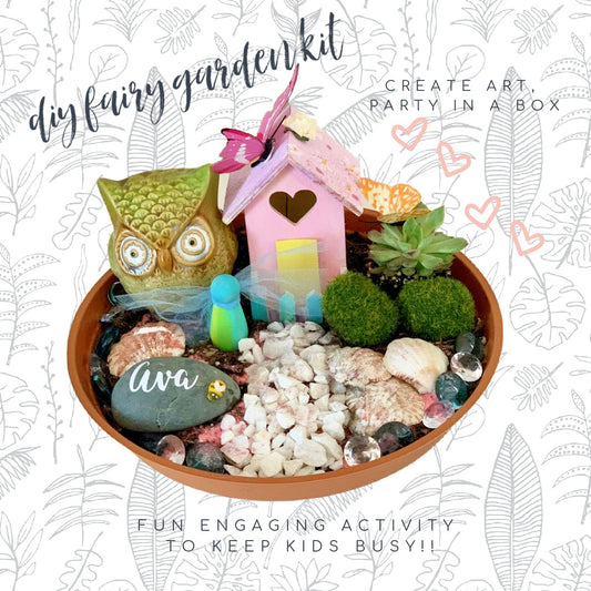 Fairy Garden Kit | DIY Kit for Kids | Crafts for Kids