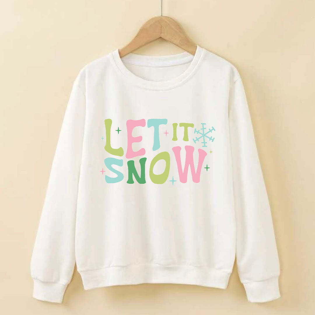 Paint Your Own Sweatshirt-Holiday Design White- Kit