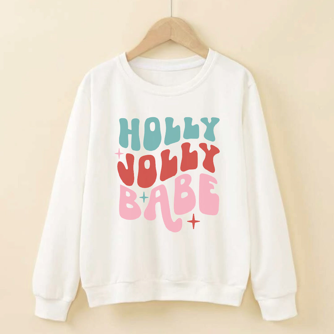 Paint Your Own Sweatshirt-Holiday Design White- Kit