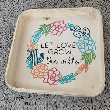 Create Your Own-Large Personalized Stencil Tray Kit