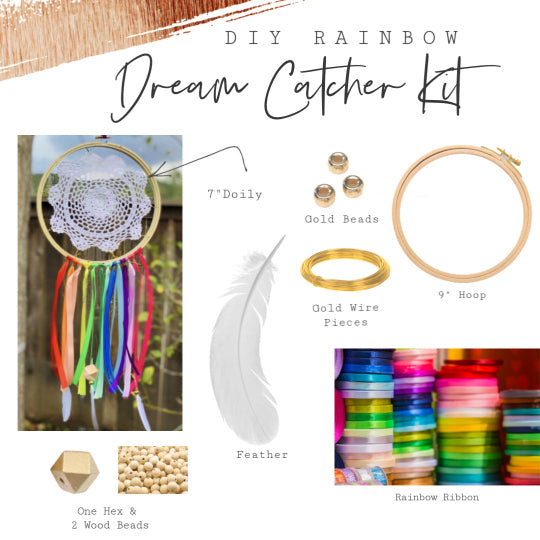 Rainbow Dream Catcher Kit