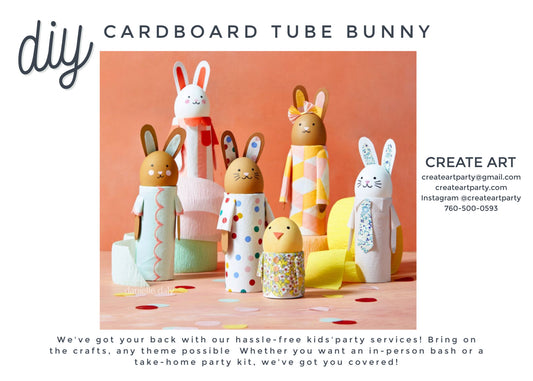 Make Your Own Cardboard Tube Bunny