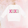 "XOXO" Patch Sweatshirt