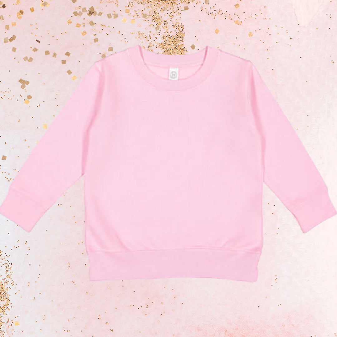 Pink"XOXO" Patch Sweatshirt