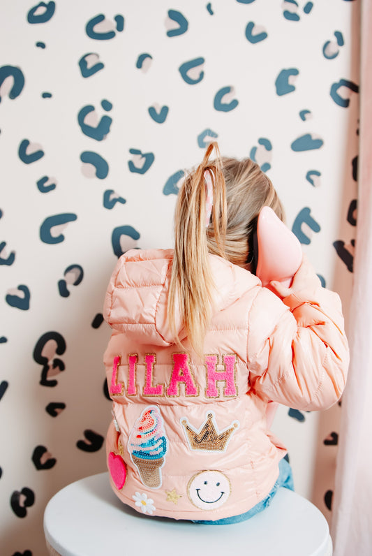 PINK PUFFER JACKET