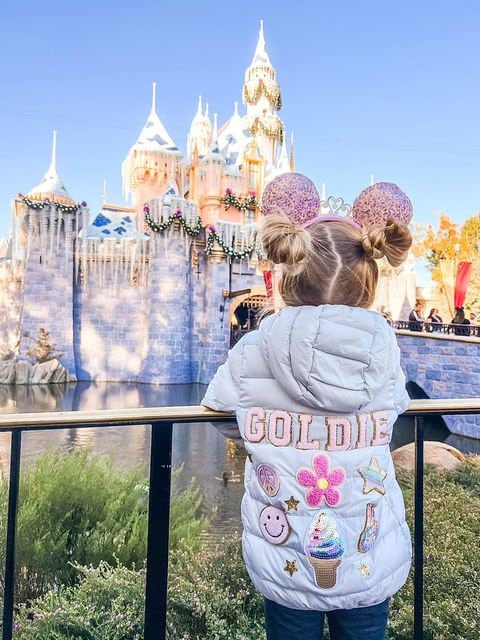 Girls Letter Patch Puffer Jacket | Name Patch Jacket | Toddler Girls Custom Jacket | Personalized Puffer Jacket, Girls Custom Jacket,