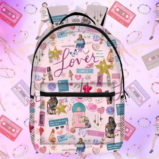 Swift Backpack - Swifty Inspired Backpack for Fans, Music Lover's Backpack, Swiftie Merchandise, Stylish School Bag