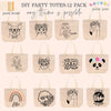 DIY Tote Bag Party- Set of 13