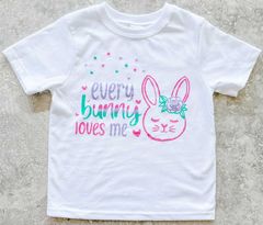 DIY TEE SHIRT KIT-EVERY BUNNY LOVES ME