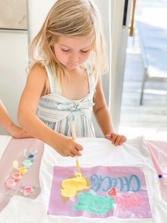 DIY TEE SHIRT KIT- ONE CUTE CHICK