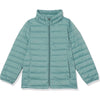 Green-Personalized Puffer Jacket with Chenille Patches