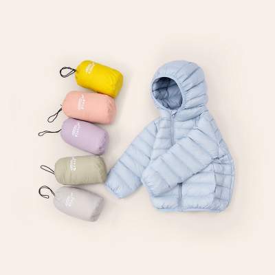 Light Blue-Pastel Puffer Jacket