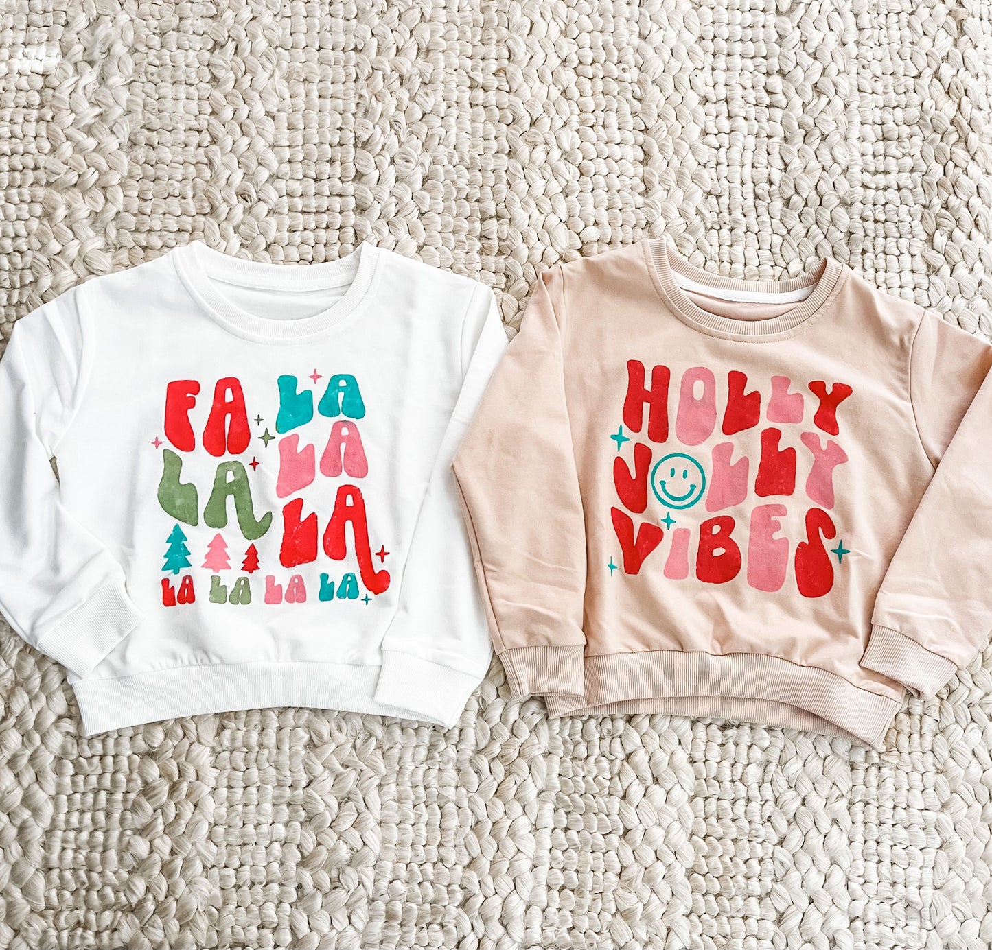 Paint Your Own Sweatshirt- Holiday Design (APRICOT COLOR)