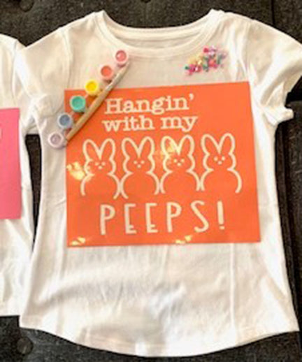 DIY TEE SHIRT KIT-PEEPS