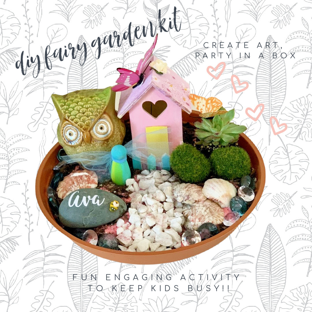 Fairy Garden Kit | DIY Kit for Kids | Crafts for Kids 