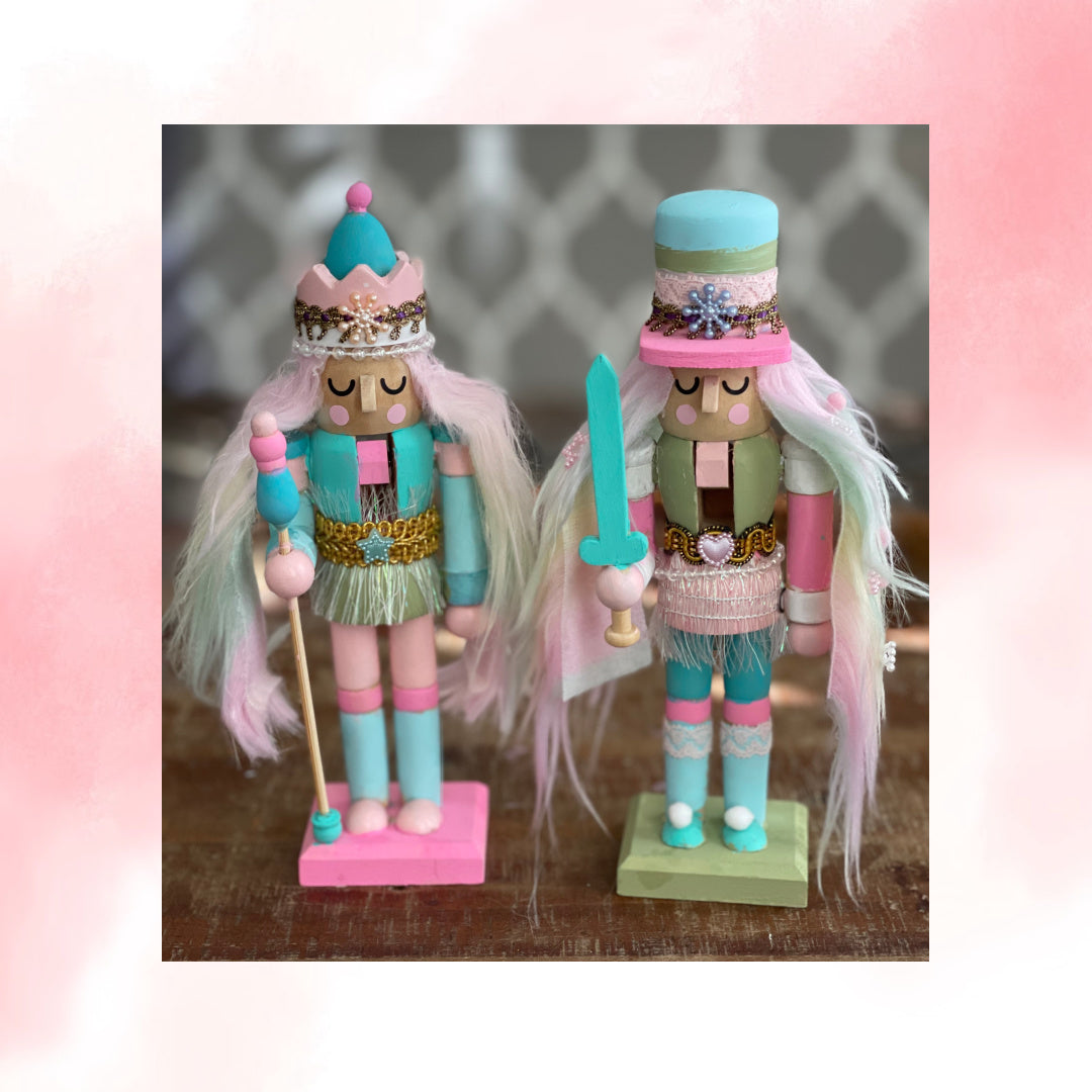 Make Your Own "Rainbow and Pastel Nutcracker"