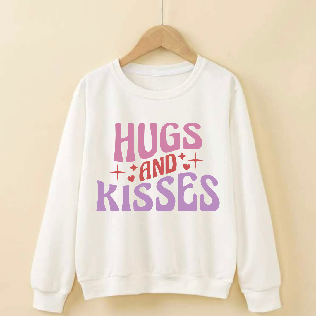Paint Your Own Valentine Sweatshirt-White