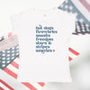 4th of July Girls Tees