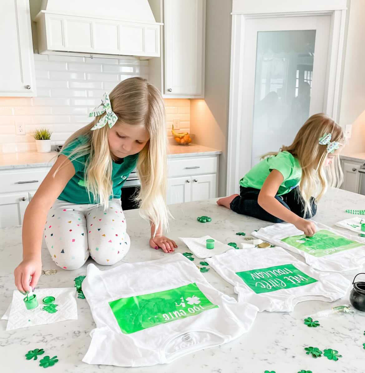 DIY St. Patty's Day Short Sleeve T-Shirt Kit