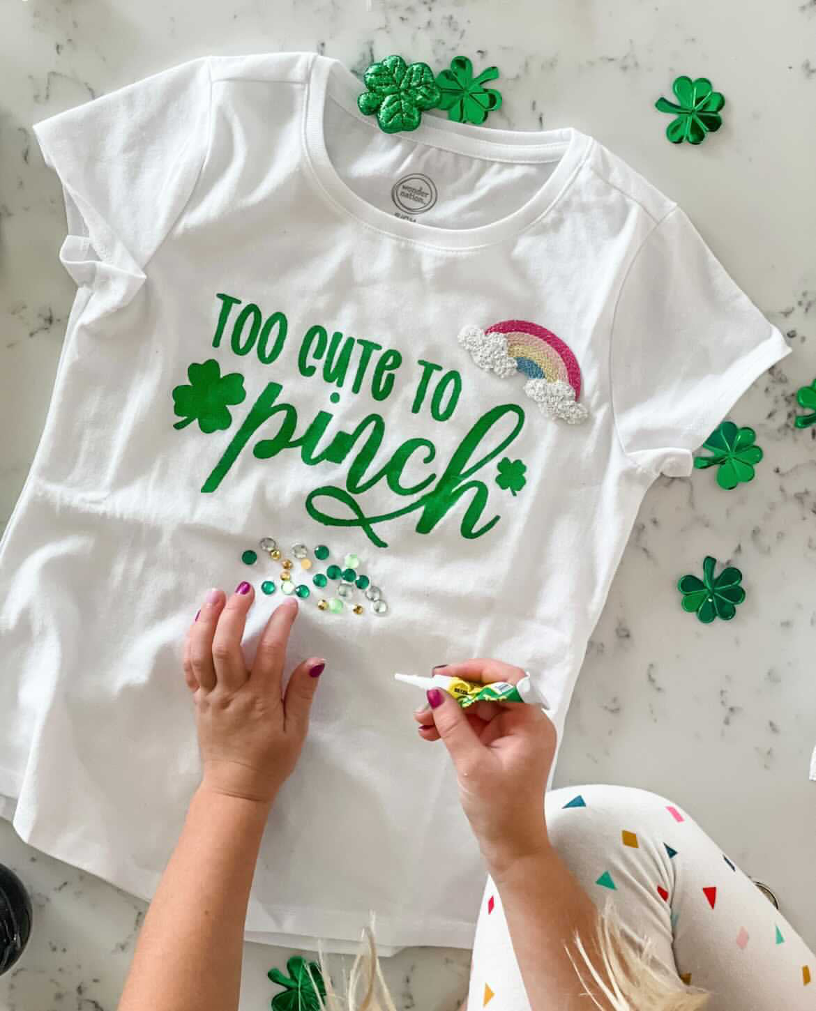 Too Cute To Pinch DIY TEE