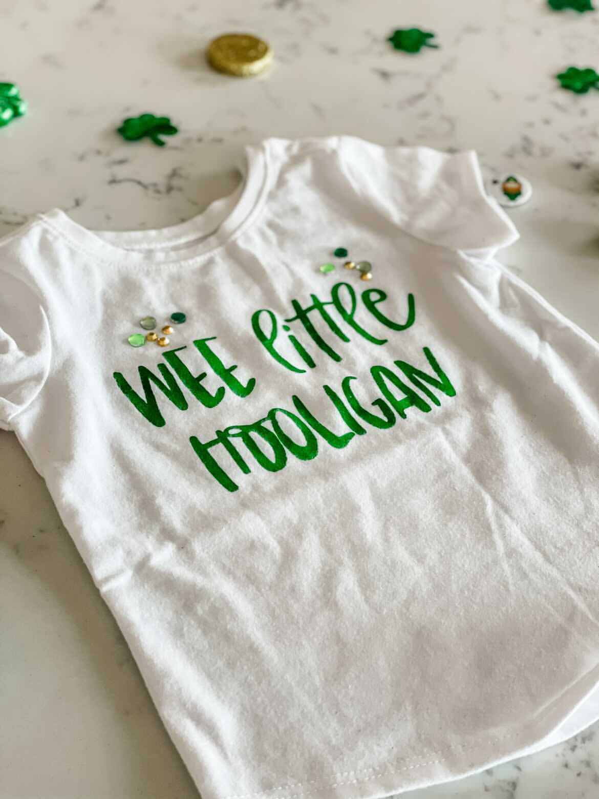 DIY St. Patty's Day Short Sleeve T-Shirt Kit