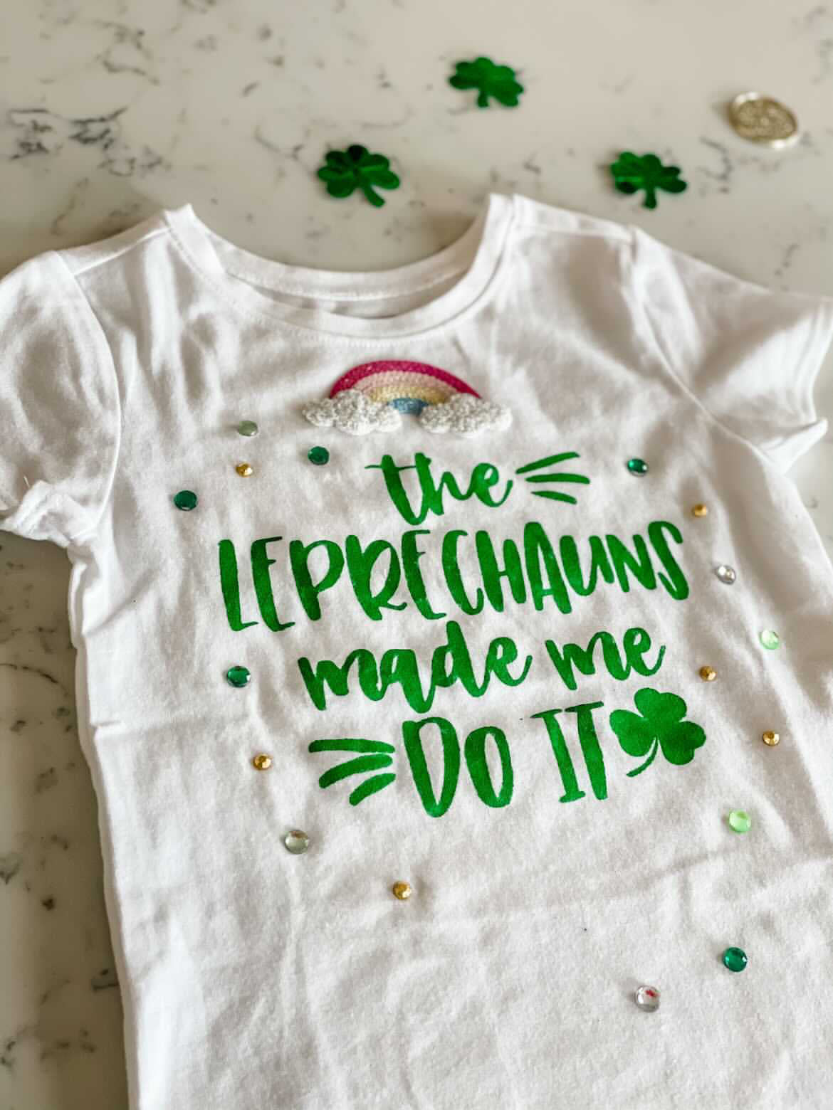 DIY St. Patty's Day Short Sleeve T-Shirt Kit