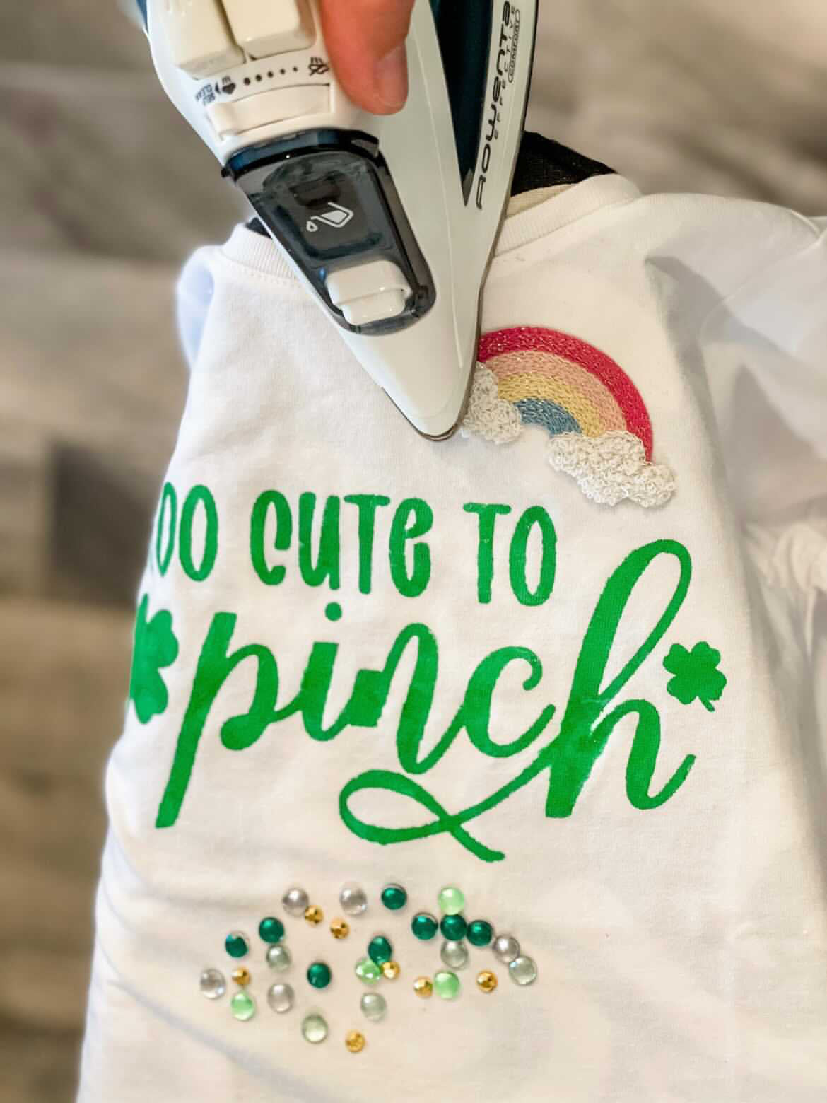 Too Cute To Pinch DIY TEE