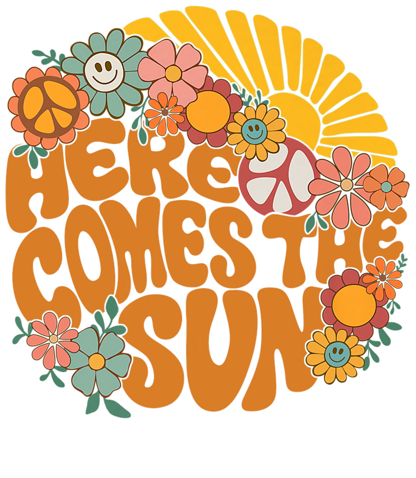 Here Comes the Sun Toddler Sweatshirt (Printed)