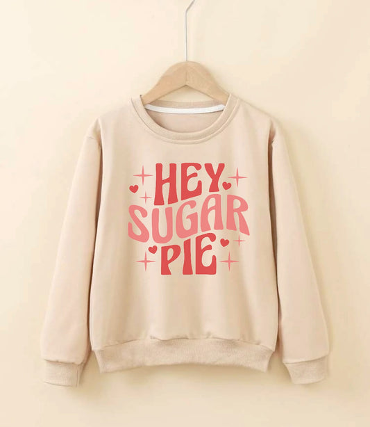 Paint Your Own Valentine Sweatshirt-Apricot (Color)