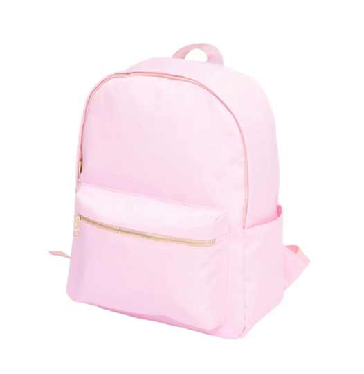 Pink Backpack with Patches