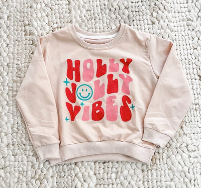 Paint Your Own Sweatshirt- Holiday Design (APRICOT COLOR)