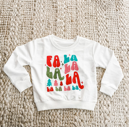 Paint Your Own Sweatshirt-Holiday Design White- Kit